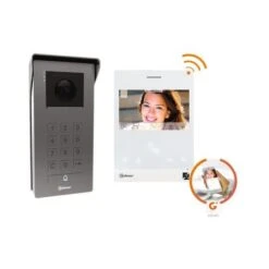 Kit Interphone Vidéo SOUL ACCESS Écran 4,3 Pouces GS5113/ART4WH GOLMAR