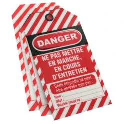 Étiquette De Consignation X10 - Ne Pas Mettre En Marche - THIRARD