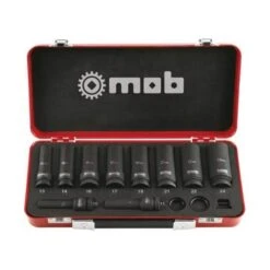 Coffret Douilles à Choc 1/2" Longues 10 Pièces 9222010501 MOB