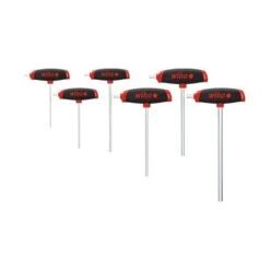 Jeu De 6 Clés Mâles 6 Pans Manche En T 45620 WIHA
