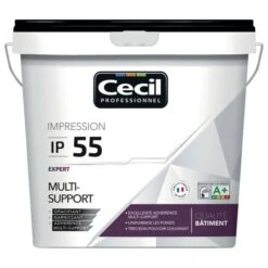 Peinture D'impression IP55 10L Multi-supports Blanc Expert CECIL 118250