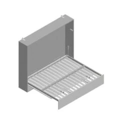 Lit Escamotable Horizontal Aladino 1 420 X 2 020 Mm NULL